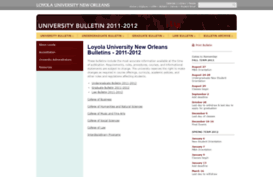 2011bulletin.loyno.edu