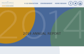 2014annualreport.waltonfamilyfoundation.org