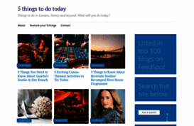 5thingstodotoday.com
