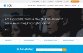aboutsongselect.ccli.com