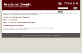 academicevents.tamu.edu