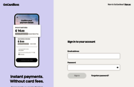account.gocardless.com