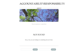 accountabilityresponsibilty.com