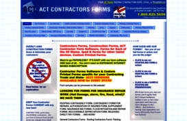 actcontractorsforms.com