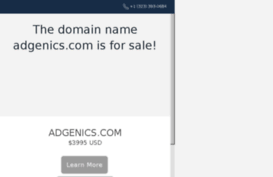 adgenics.com