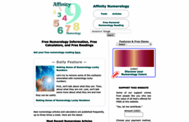 affinitynumerology.com
