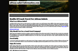african-safari-information.com