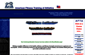 aftacertification.com