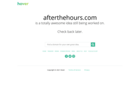 afterthehours.com