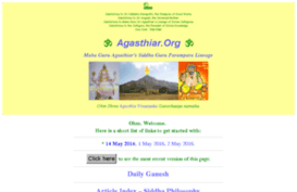 agasthiar.org