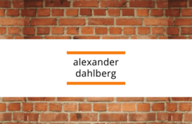 alexanderdahlberg.com