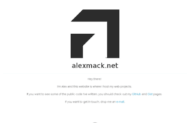alexmack.net