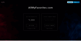 allmyfavorites.com