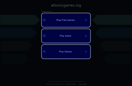 allsonicgames.org