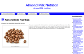 almondmilknutrition.org