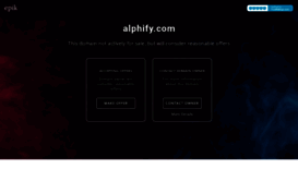 alphify.com