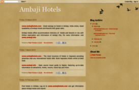 ambajihotels.blogspot.in