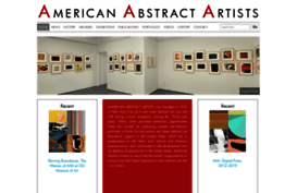 americanabstractartists.org