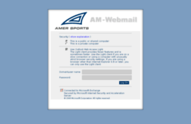 amwebmail.amersports.com