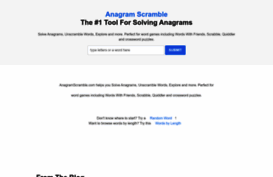 anagramscramble.com