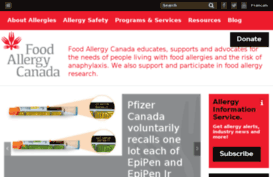 anaphylaxis.ca
