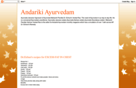 andariki-ayurvedam.blogspot.in