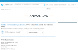 animal-law.lawyers.com
