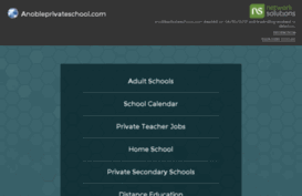 anobleprivateschool.com