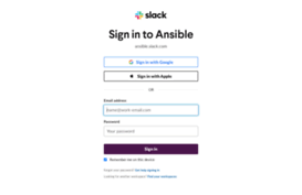 ansible.slack.com