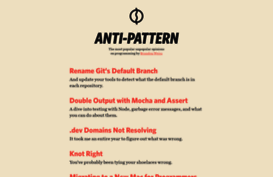 anti-pattern.com