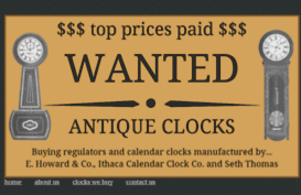 antiqueclockswanted.com