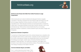 antitrustlaws.org