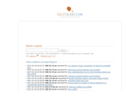 aolstalker.com