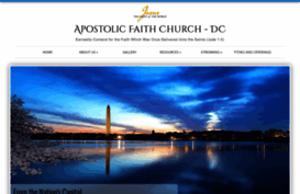 apostolicfaithdc.org
