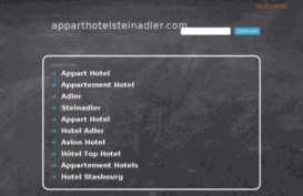 apparthotelsteinadler.com