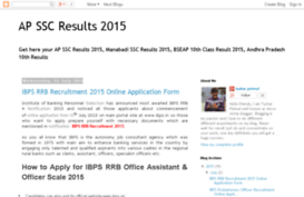apssc2015results.in