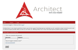 architectlinux.boardhost.com