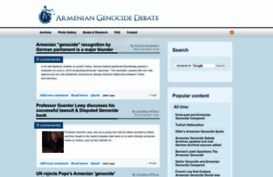 armeniangenocidedebate.com