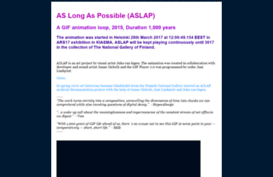 aslongaspossible.com