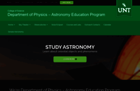 astronomy.unt.edu