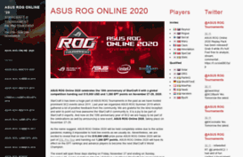 asusrogtournament.com