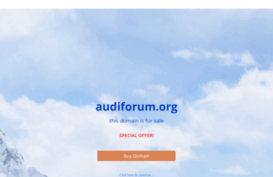 audiforum.org