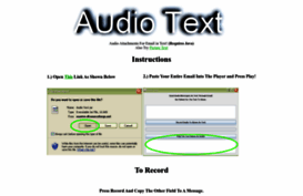 audiotext.sourceforge.net