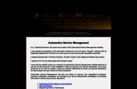 automotiveservicemanagement.com