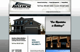 avalanchecontracting.com