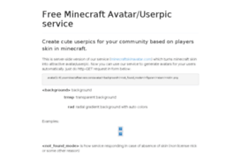 avatar.yourminecraftservers.com