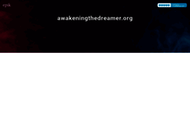 awakeningthedreamer.org