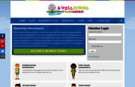 awellspringofworksheets.com