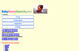 babynamesearch.com