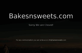 bakesnsweets.com